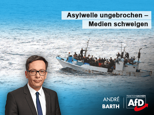 Asylwelle ungebrochen und die Medien schweigen