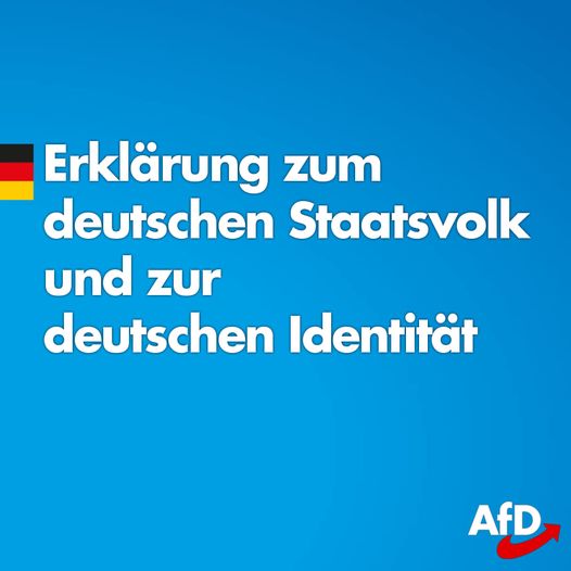 Erklärung zur deutschen Staatsangehörigkeit und zur deutschen Identität